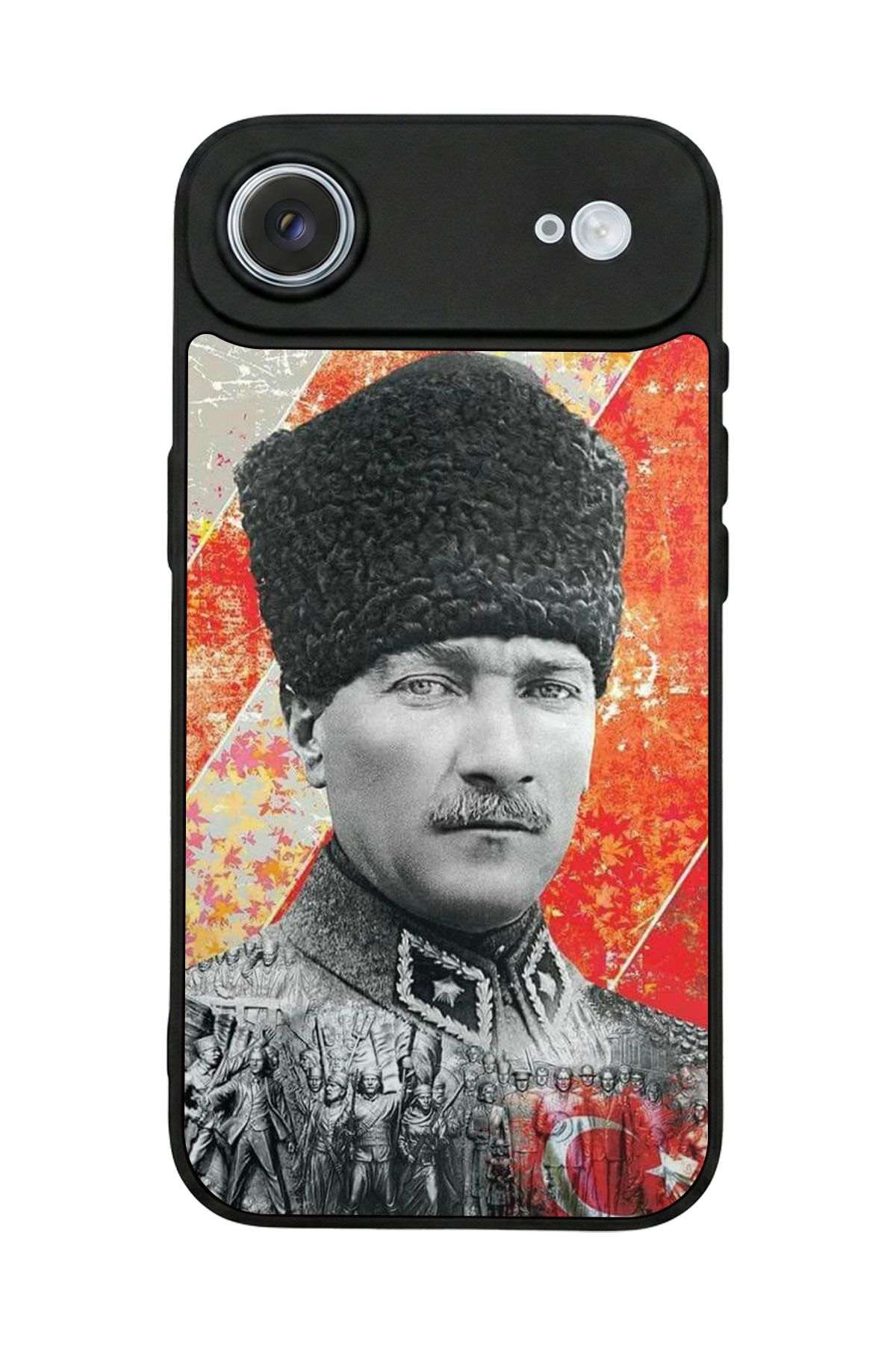 iPhone 17 Air Uyumlu Mustafa Kemal Ataturk Tasarımlı Glossy Premium Kılıf