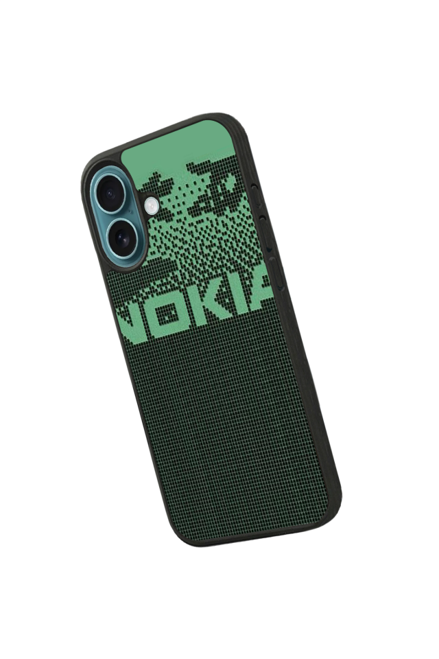 iPhone 16 Plus Uyumlu Nokia Tasarımlı Glossy Premium Kılıf