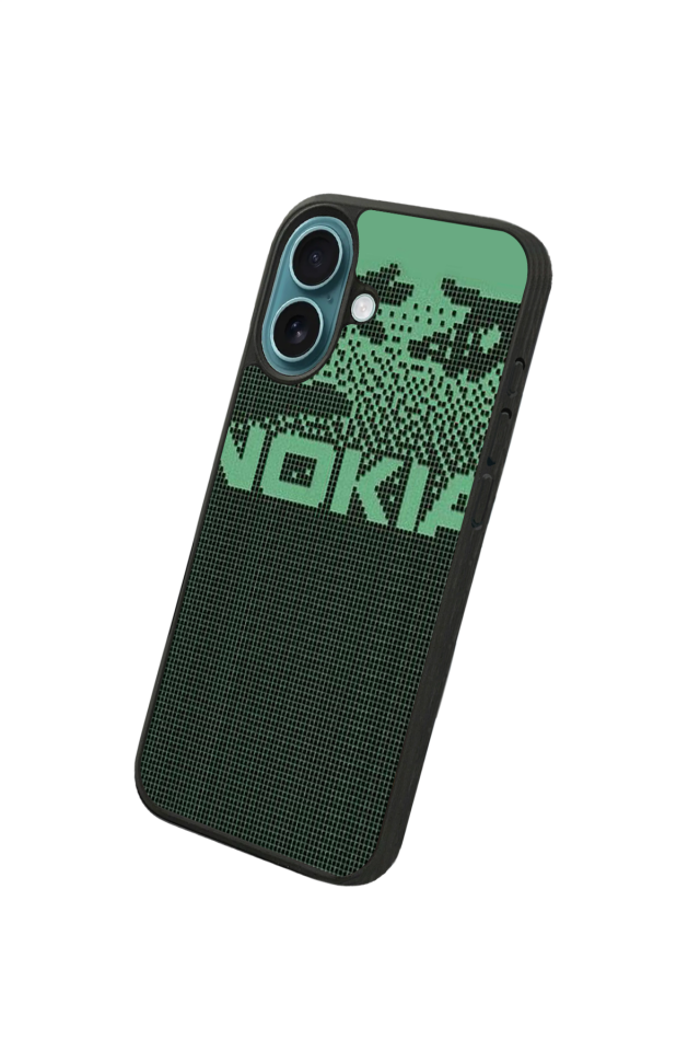 iPhone 16 Plus Uyumlu Nokia Tasarımlı Glossy Premium Kılıf