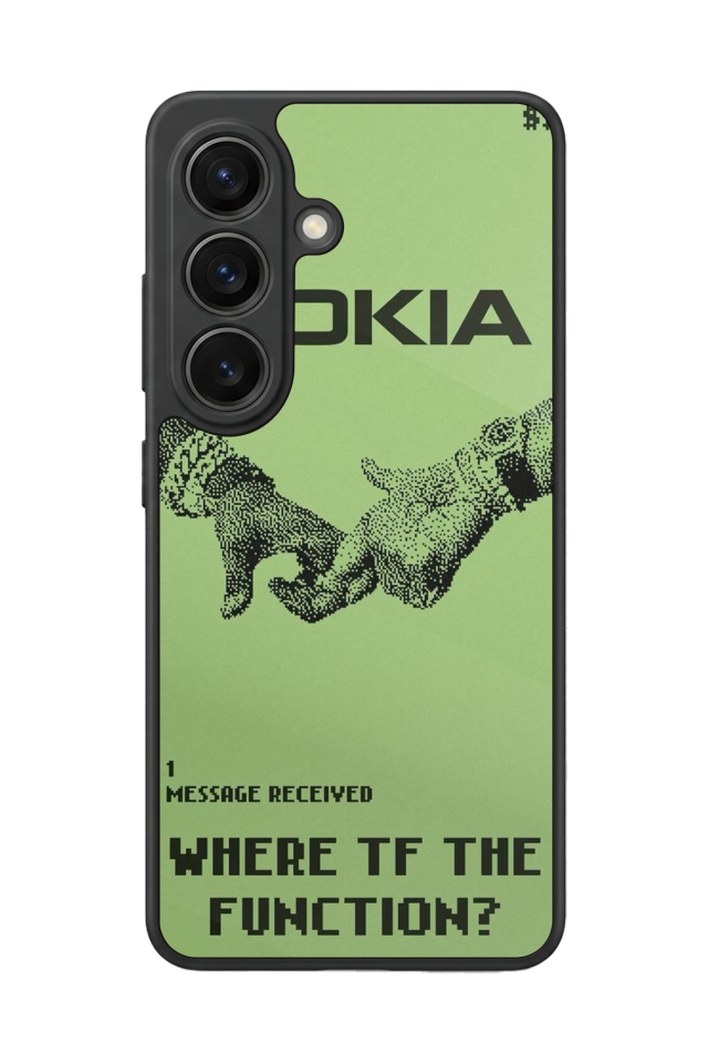 Samsung Galaxy S26 Uyumlu Nokia Tasarımlı Glossy Premium Kılıf