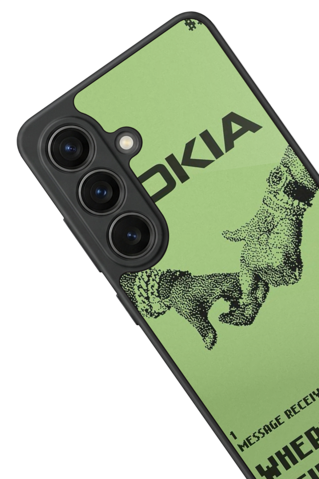 Samsung Galaxy S26 Uyumlu Nokia Tasarımlı Glossy Premium Kılıf