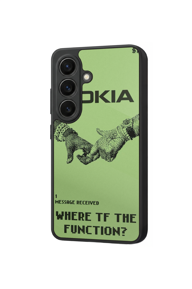 Samsung Galaxy S26 Uyumlu Nokia Tasarımlı Glossy Premium Kılıf