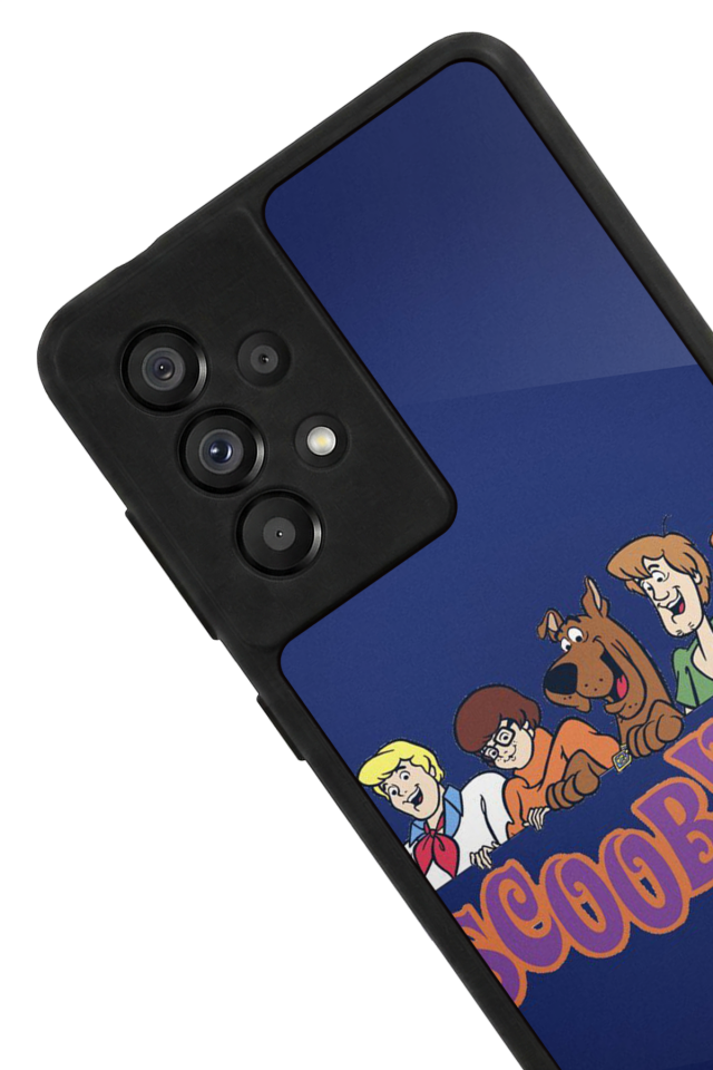 Samsung Galaxy A73 Uyumlu Scooby Doo Tasarımlı Glossy Premium Kılıf