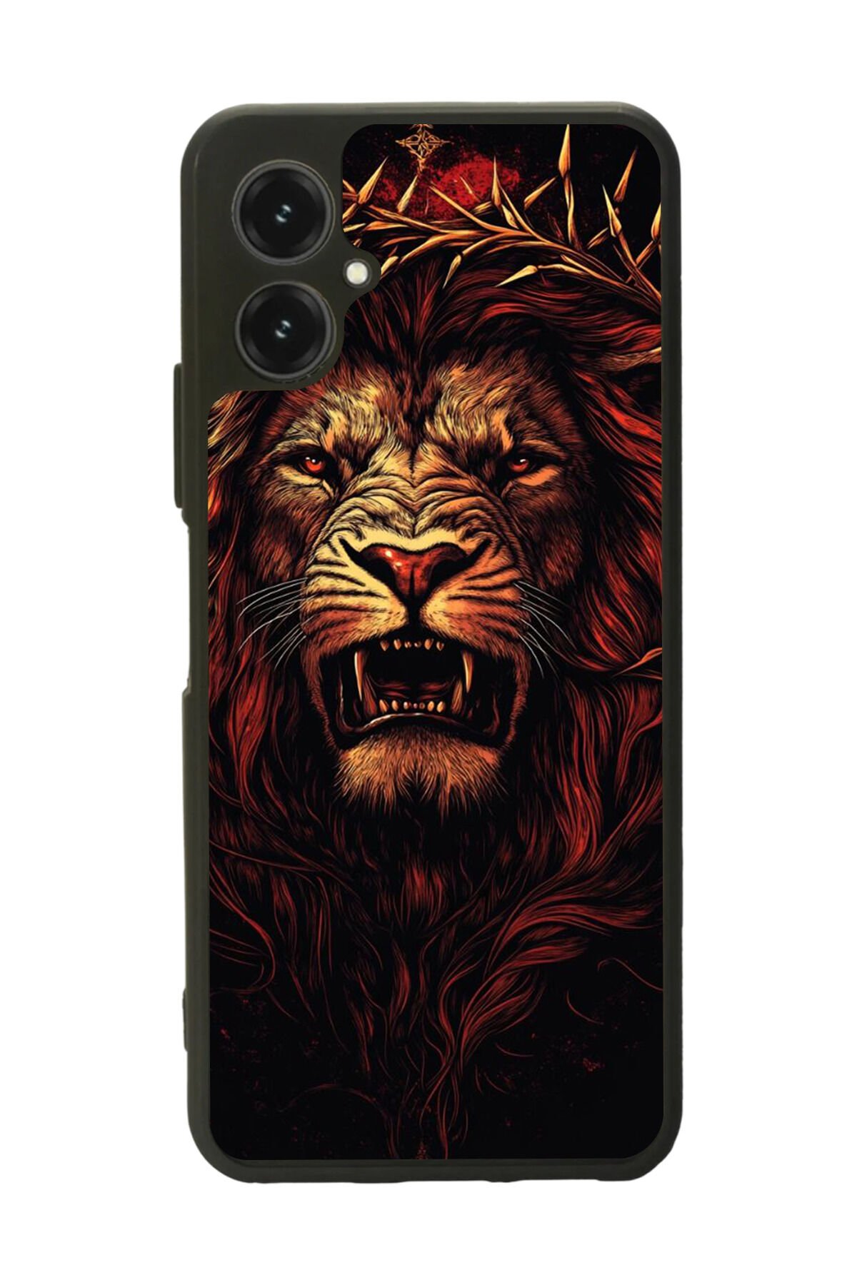 Omix X5 Uyumlu Aslan Tasarımlı Glossy Premium Kılıf