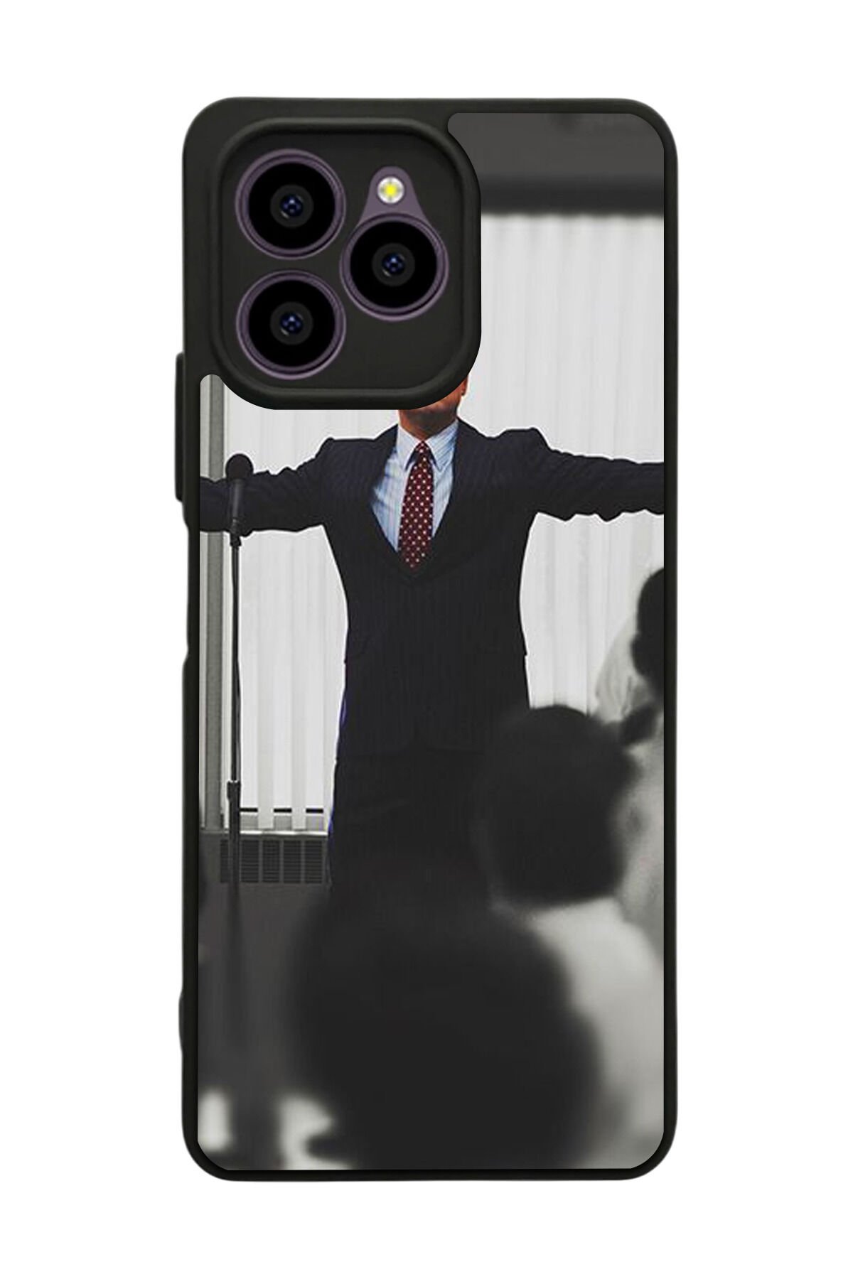 Omix X6 Uyumlu TheWolf Tasarımlı Glossy Premium Kılıf