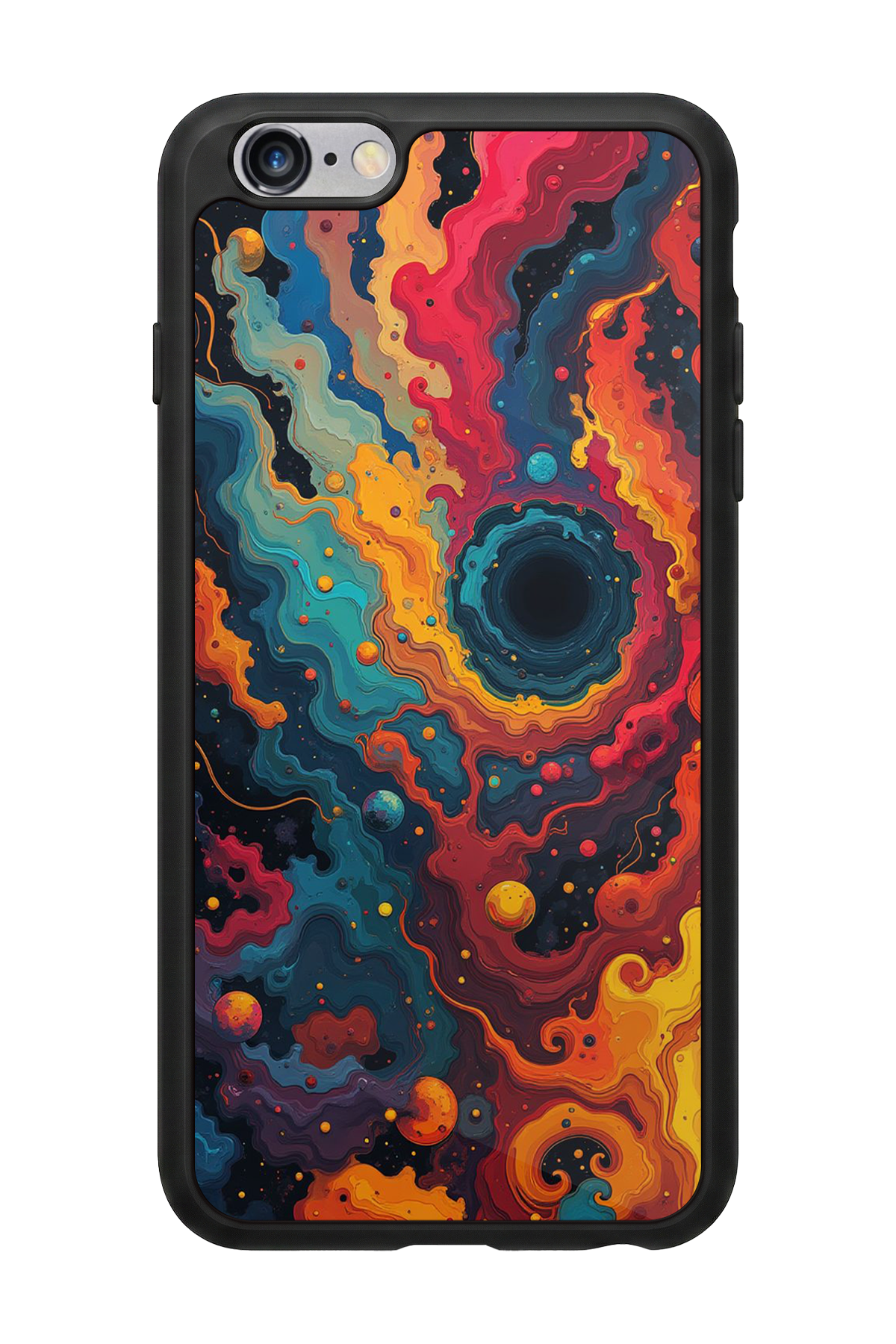 iPhone 6 Plus Uyumlu Abstract Tasarımlı Glossy Premium Kılıf