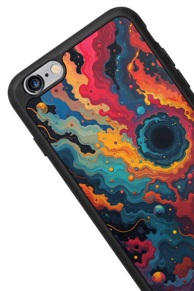 iPhone 6 Plus Uyumlu Abstract Tasarımlı Glossy Premium Kılıf