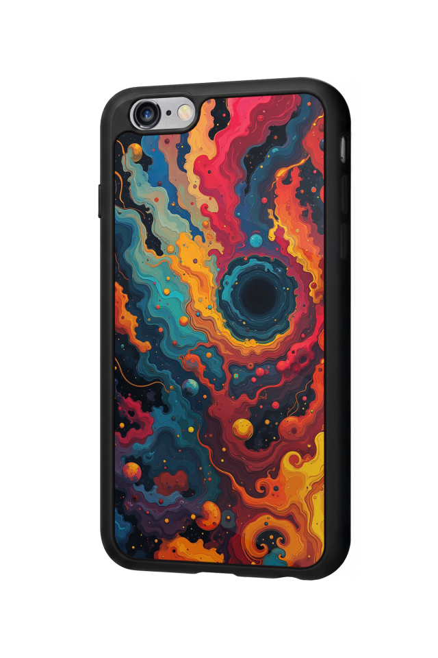 iPhone 6 Plus Uyumlu Abstract Tasarımlı Glossy Premium Kılıf