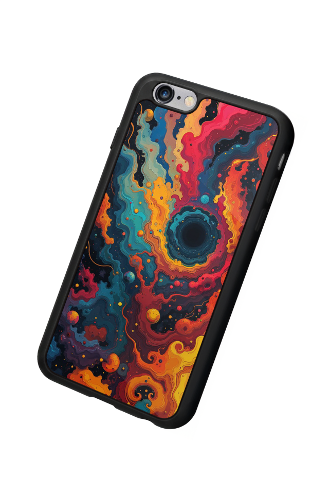 iPhone 6 Plus Uyumlu Abstract Tasarımlı Glossy Premium Kılıf