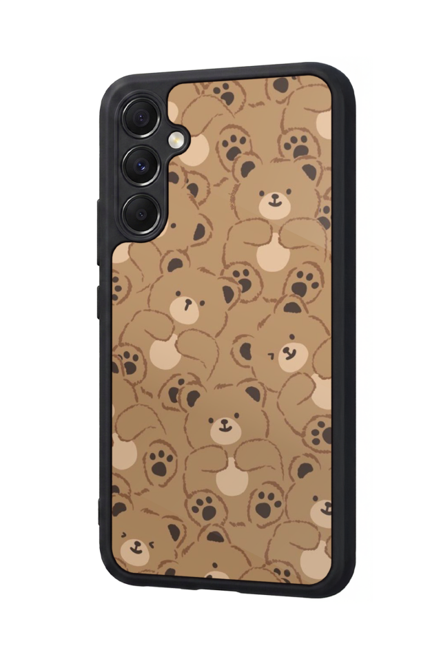 Samsung Galaxy M34 Uyumlu Ayı Tasarımlı Glossy Premium Kılıf