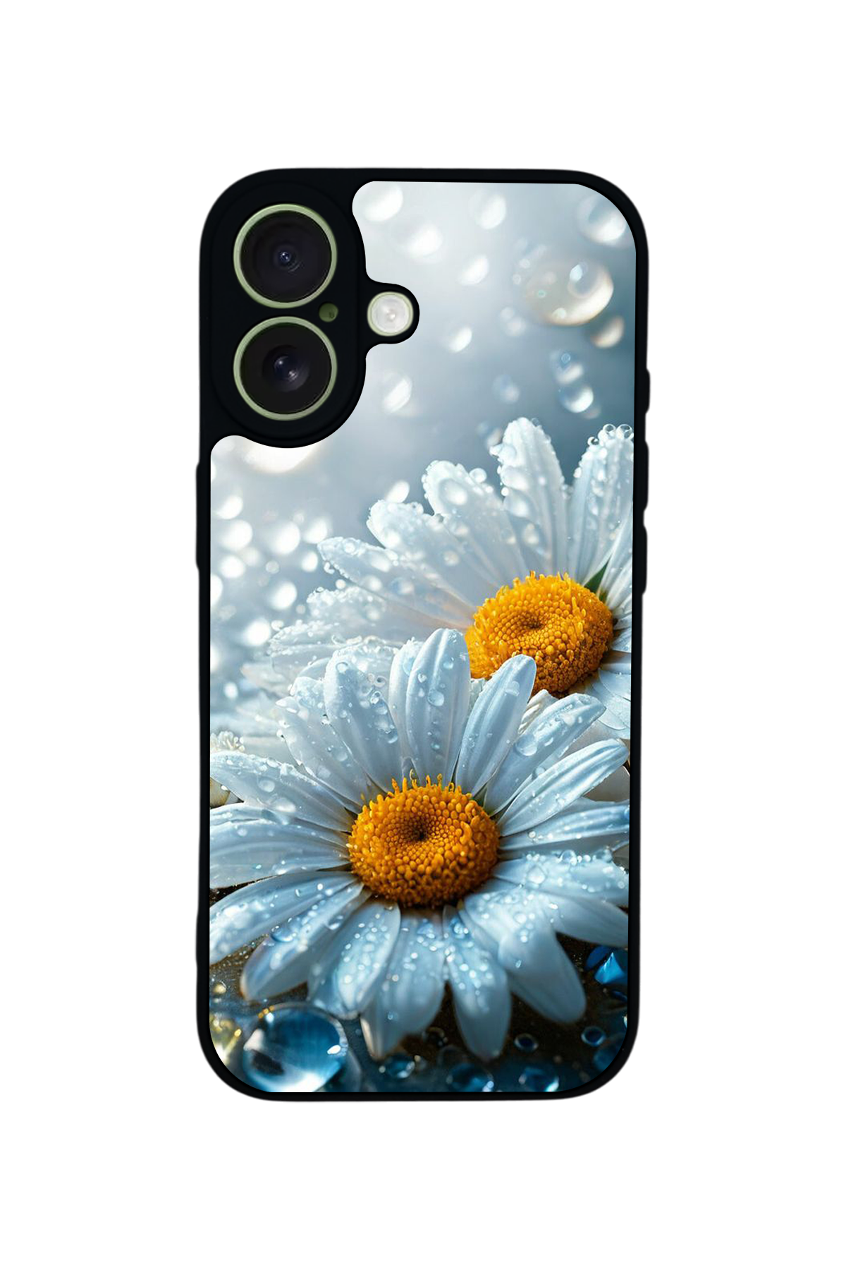 iPhone 17 Uyumlu Cicek Tasarımlı Glossy Premium Kılıf