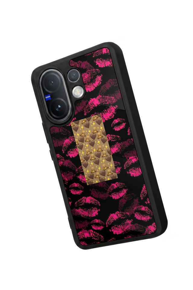 Vivo V60 Uyumlu Dudak Tasarımlı Glossy Premium Kılıf