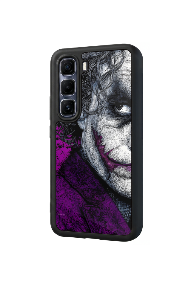 Infinix Hot 60 Pro Plus Uyumlu Joker Tasarımlı Glossy Premium Kılıf
