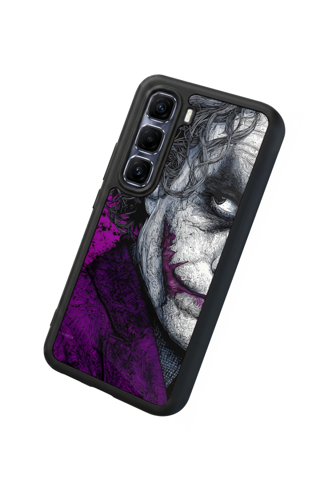 Infinix Hot 60 Pro Plus Uyumlu Joker Tasarımlı Glossy Premium Kılıf