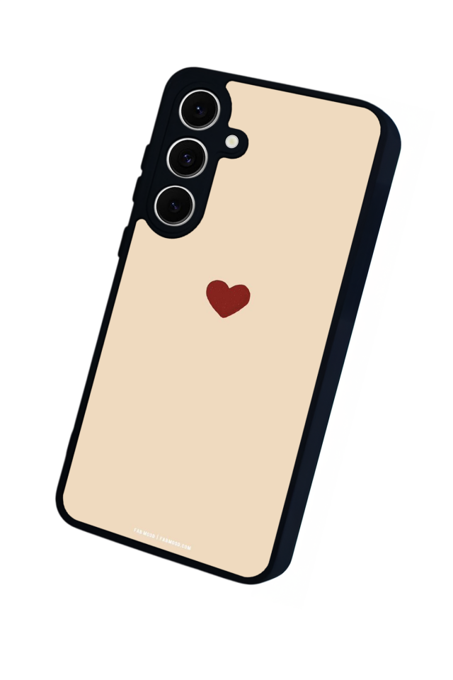 Samsung Galaxy A16 Uyumlu Kalp Love Tasarımlı Glossy Premium Kılıf