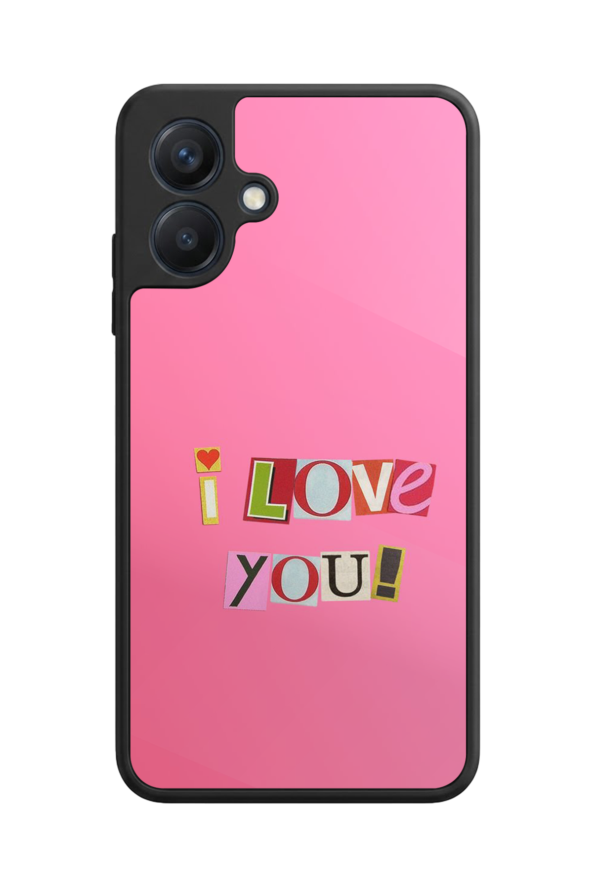 Samsung Galaxy A07 Uyumlu Kalp Love Tasarımlı Glossy Premium Kılıf