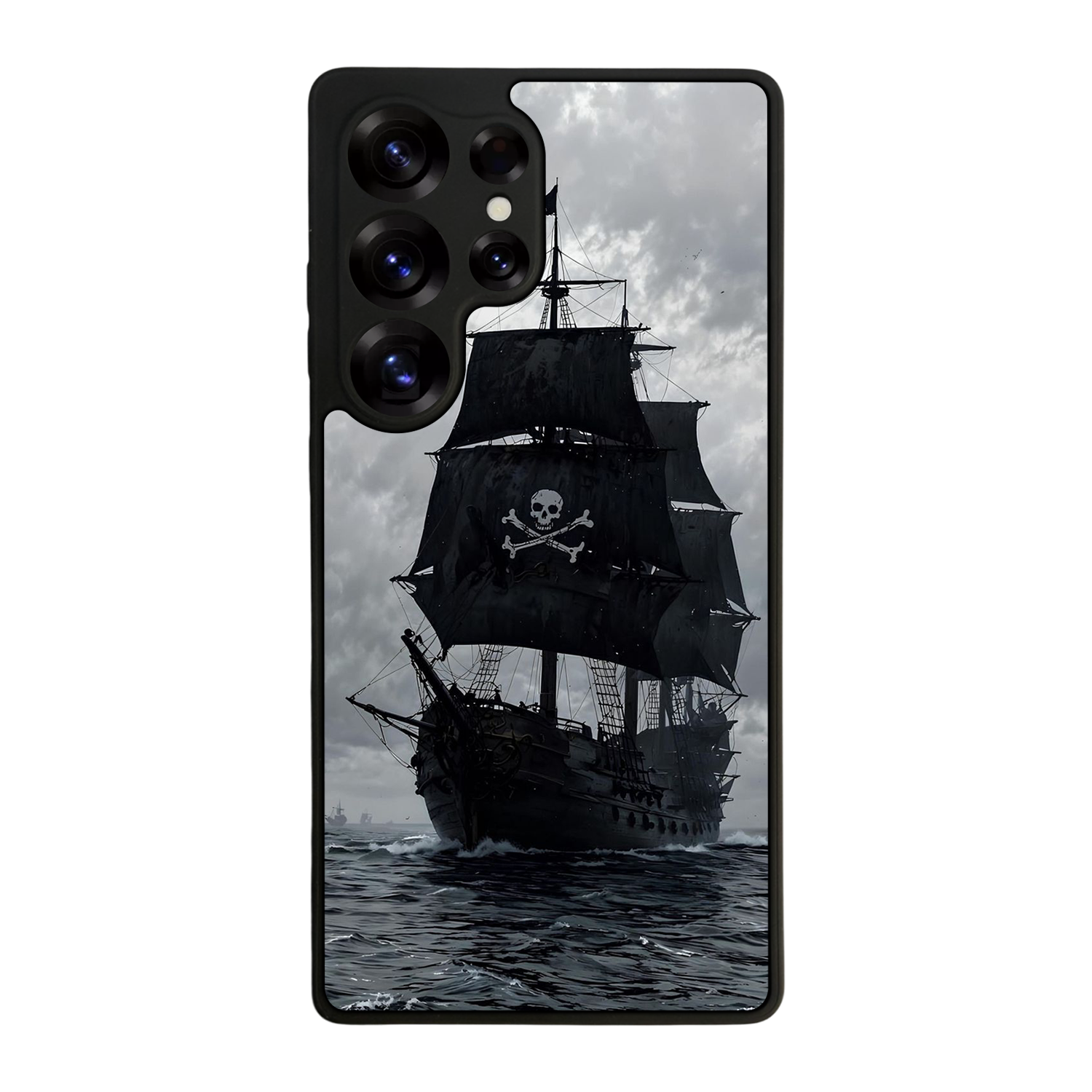 Samsung Galaxy S25 Ultra Uyumlu Korsan Tasarımlı Glossy Premium Kılıf