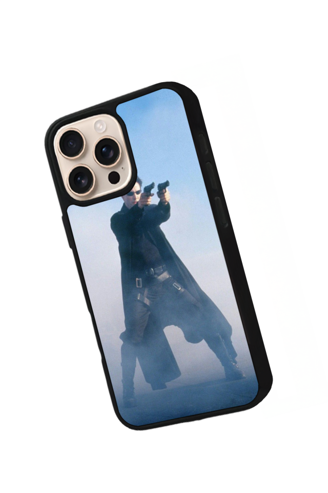 iPhone 14 Pro Uyumlu MatriiPhone 14 Pro Tasarımlı Glossy Premium Kılıf