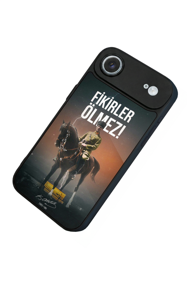 iPhone 17 Air Uyumlu Mustafa Kemal Ataturk Tasarımlı Glossy Premium Kılıf