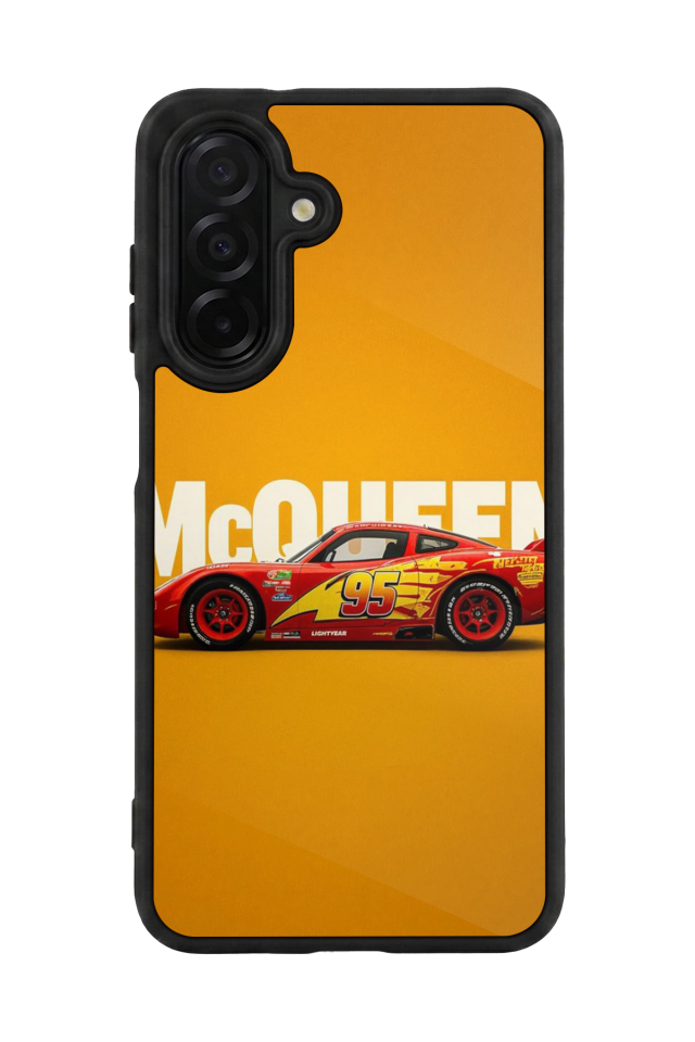 Samsung Galaxy A36 Uyumlu Şimsek McQueen Tasarımlı Glossy Premium Kılıf
