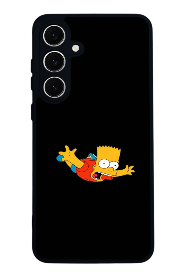 Samsung Galaxy S24 FE Uyumlu The Simpsons Tasarımlı Glossy Premium Kılıf
