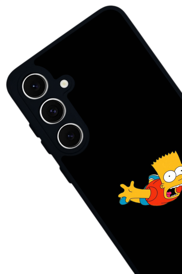 Samsung Galaxy S24 FE Uyumlu The Simpsons Tasarımlı Glossy Premium Kılıf