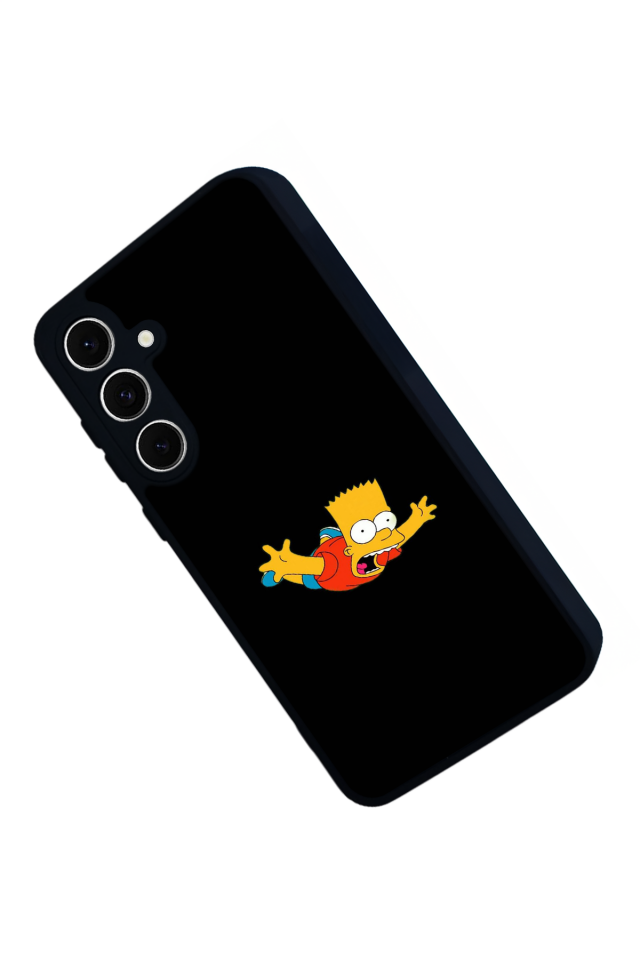 Samsung Galaxy S24 FE Uyumlu The Simpsons Tasarımlı Glossy Premium Kılıf