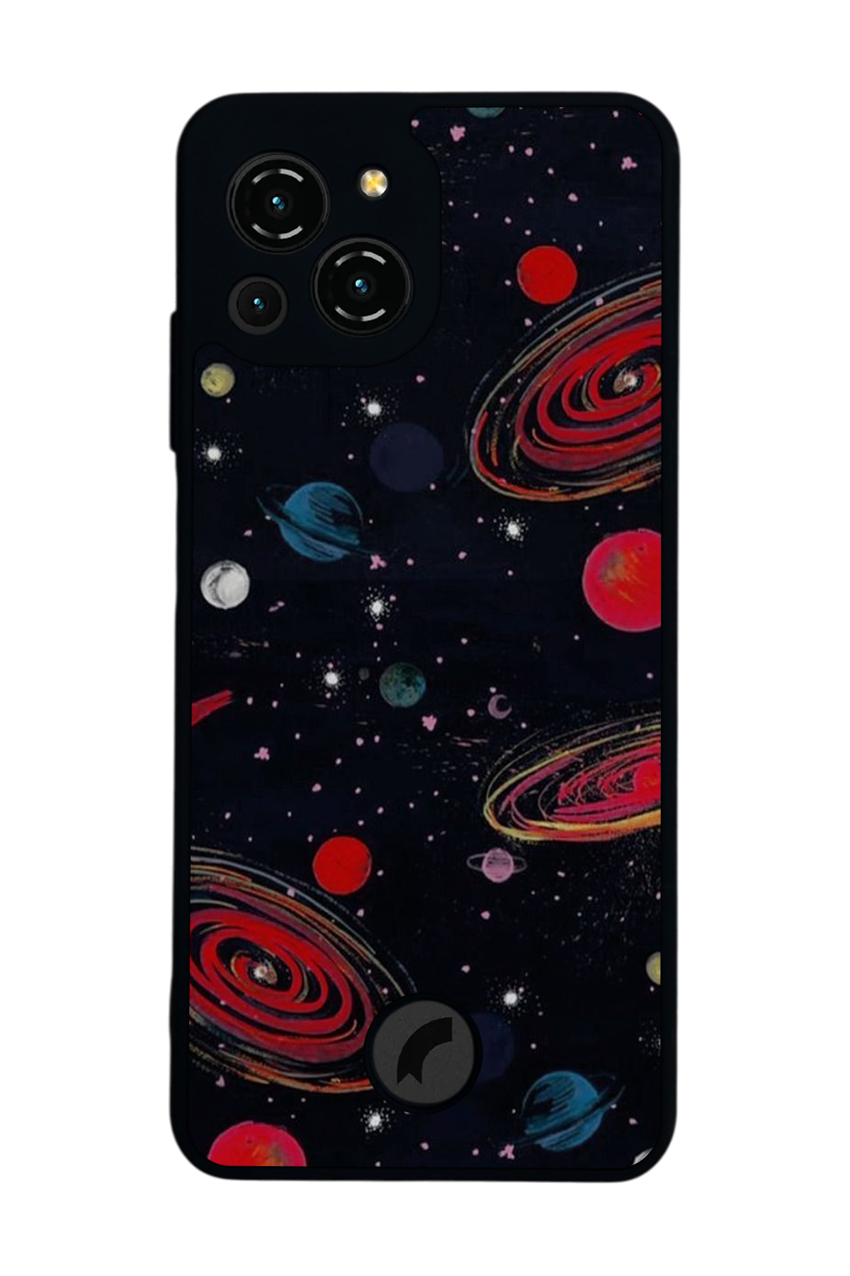 Reeder S23 Pro Max Uyumlu Uzay Tasarımlı Glossy Premium Kılıf