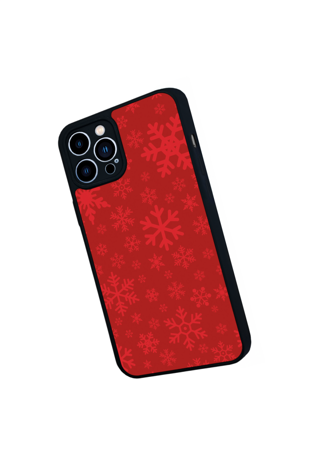 iPhone 13 Pro Max Uyumlu Yilbasi Christmas Tasarımlı Glossy Premium Kılıf