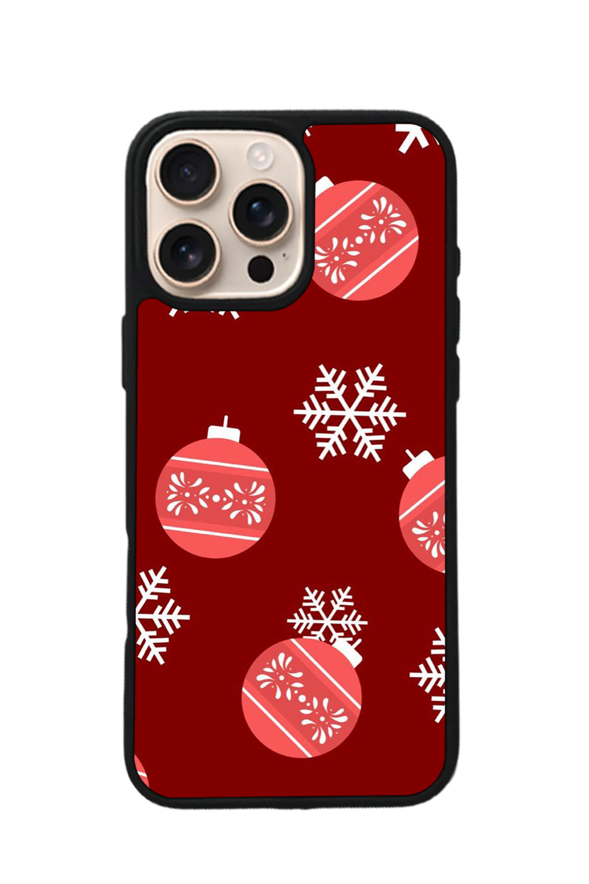 iPhone 14 Pro Max Uyumlu Yilbasi Christmas Tasarımlı Glossy Premium Kılıf