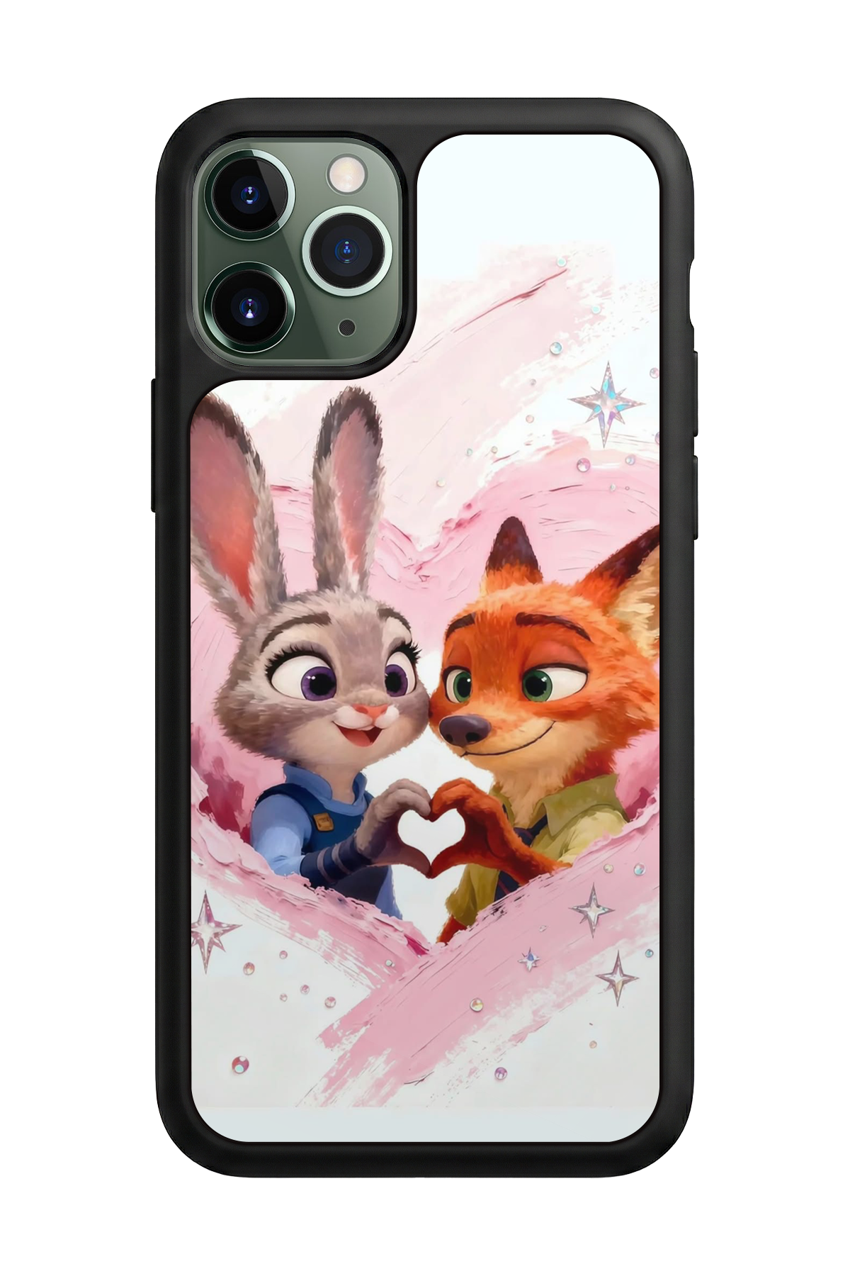 iPhone 11 Pro Max Uyumlu Zootropolis Tasarımlı Glossy Premium Kılıf