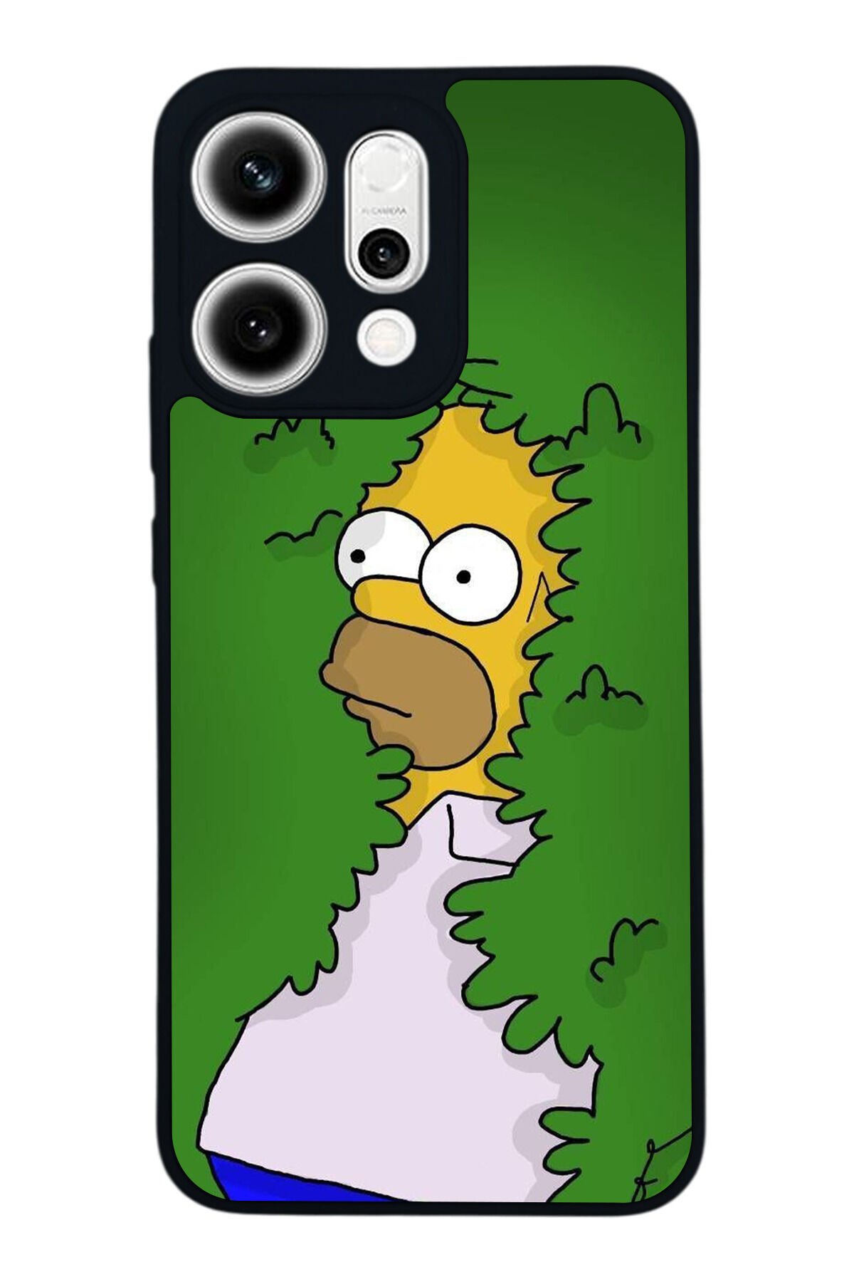 Oppo Reno 14 Uyumlu The Simpsons Tasarımlı Glossy Premium Kılıf