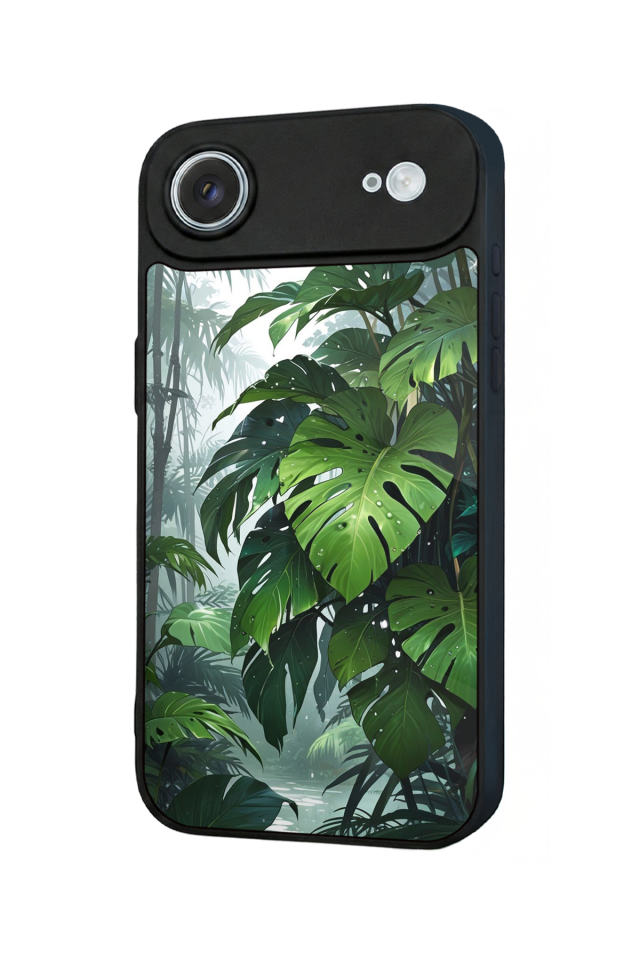 iPhone 17 Air Uyumlu Botanik Tasarımlı Glossy Premium Kılıf