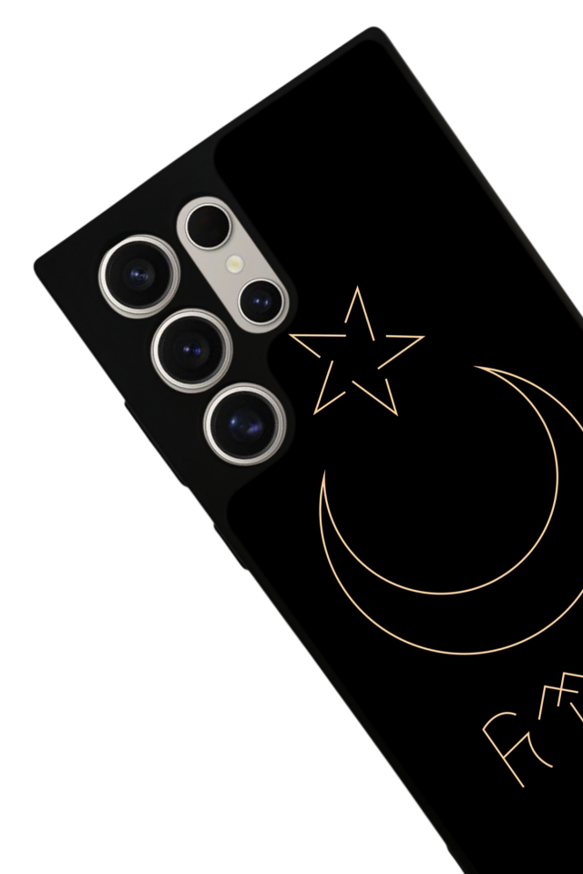 Samsung Galaxy S22 Ultra Uyumlu Bozkurt Tasarımlı Glossy Premium Kılıf