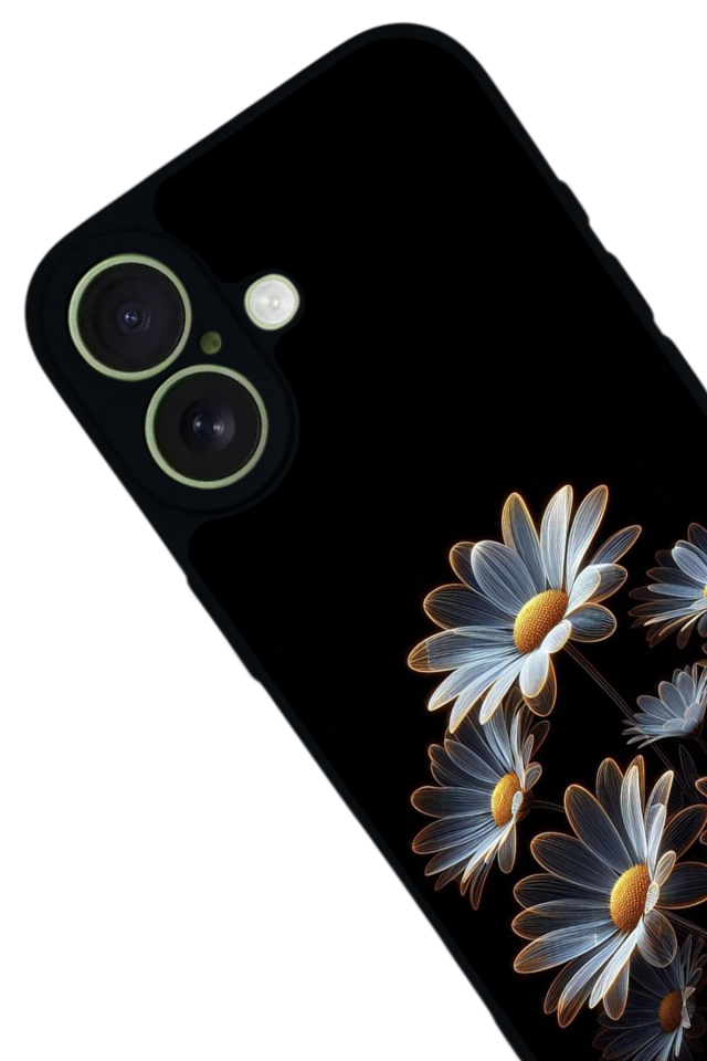 iPhone 17 Uyumlu Cicek Tasarımlı Glossy Premium Kılıf