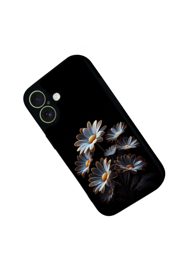 iPhone 17 Uyumlu Cicek Tasarımlı Glossy Premium Kılıf
