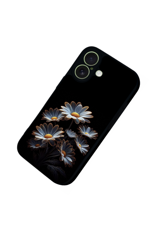 iPhone 17 Uyumlu Cicek Tasarımlı Glossy Premium Kılıf