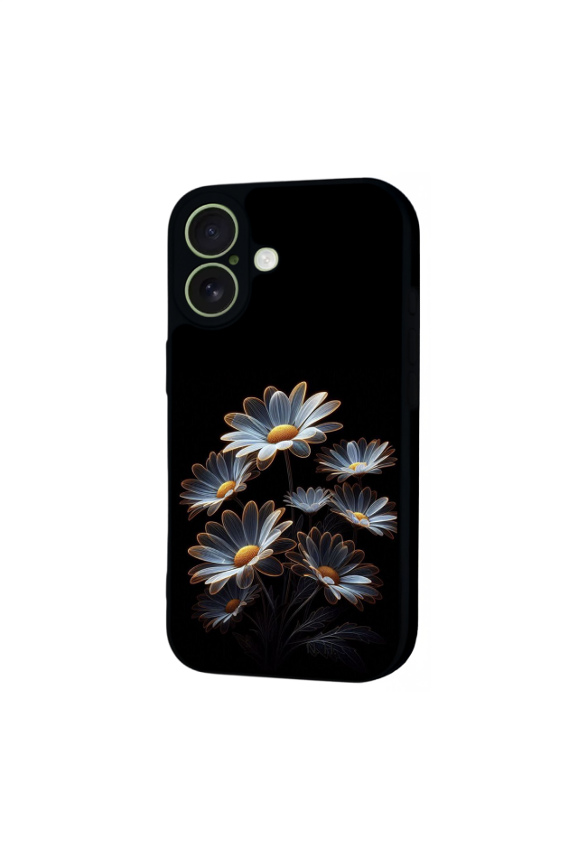 iPhone 17 Uyumlu Cicek Tasarımlı Glossy Premium Kılıf