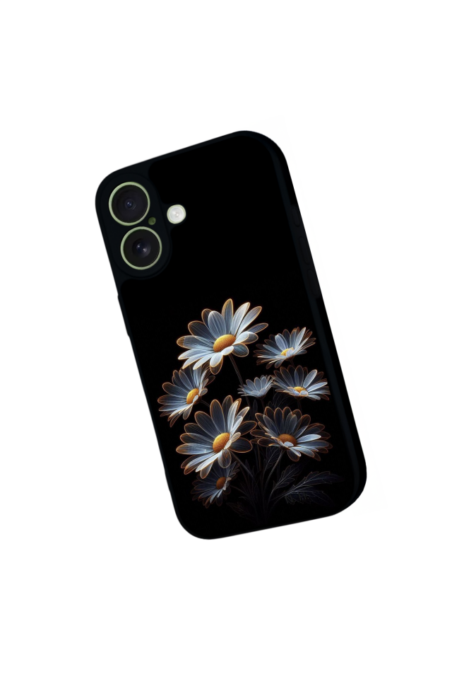 iPhone 17 Uyumlu Cicek Tasarımlı Glossy Premium Kılıf