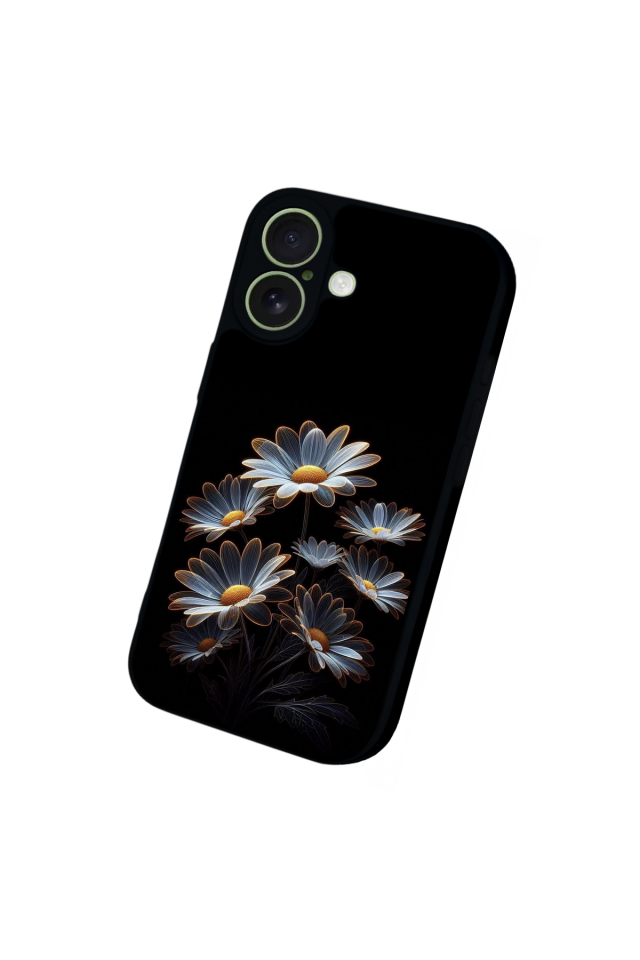 iPhone 17 Uyumlu Cicek Tasarımlı Glossy Premium Kılıf