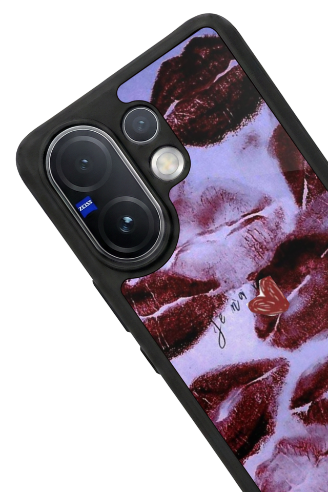 Vivo V60 Uyumlu Dudak Tasarımlı Glossy Premium Kılıf