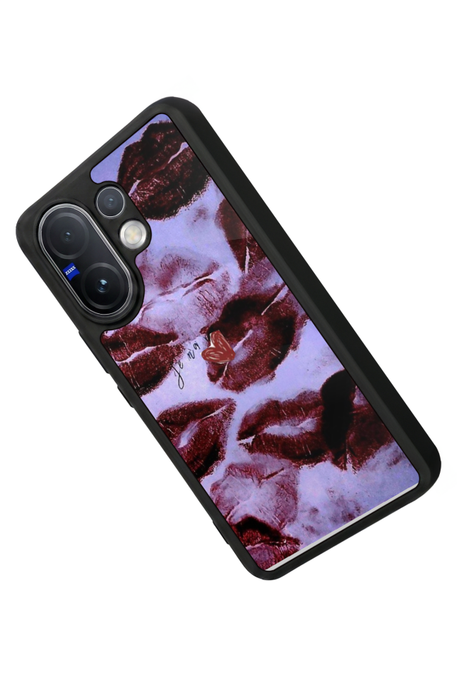 Vivo V60 Uyumlu Dudak Tasarımlı Glossy Premium Kılıf