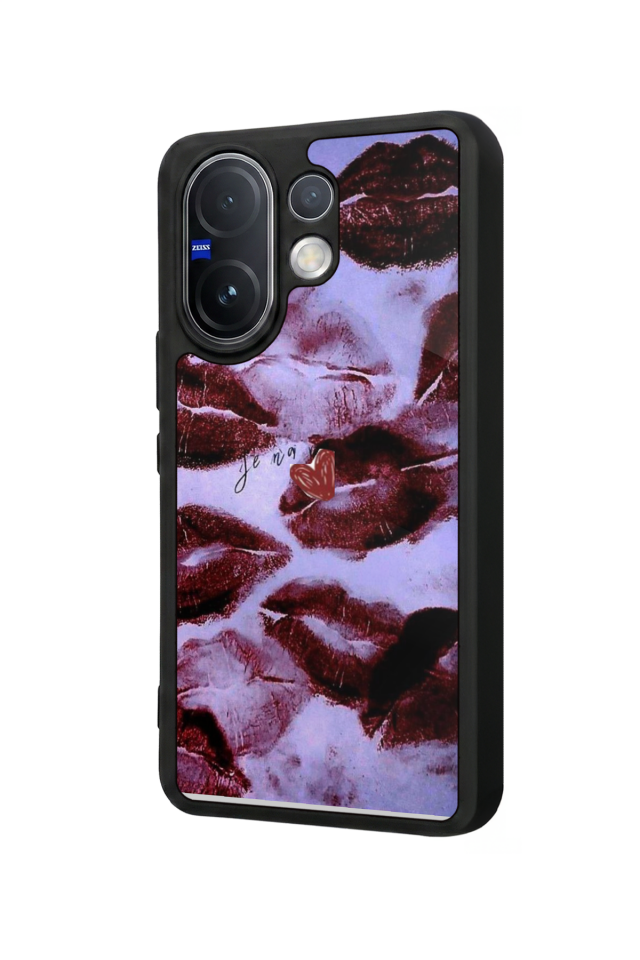 Vivo V60 Uyumlu Dudak Tasarımlı Glossy Premium Kılıf