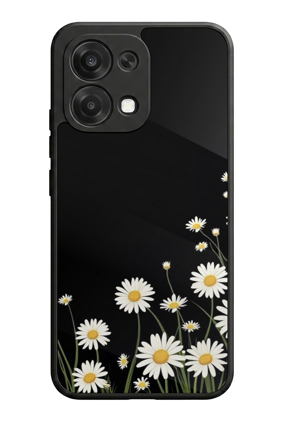Oppo A6 Pro Uyumlu Floral Tasarımlı Glossy Premium Kılıf
