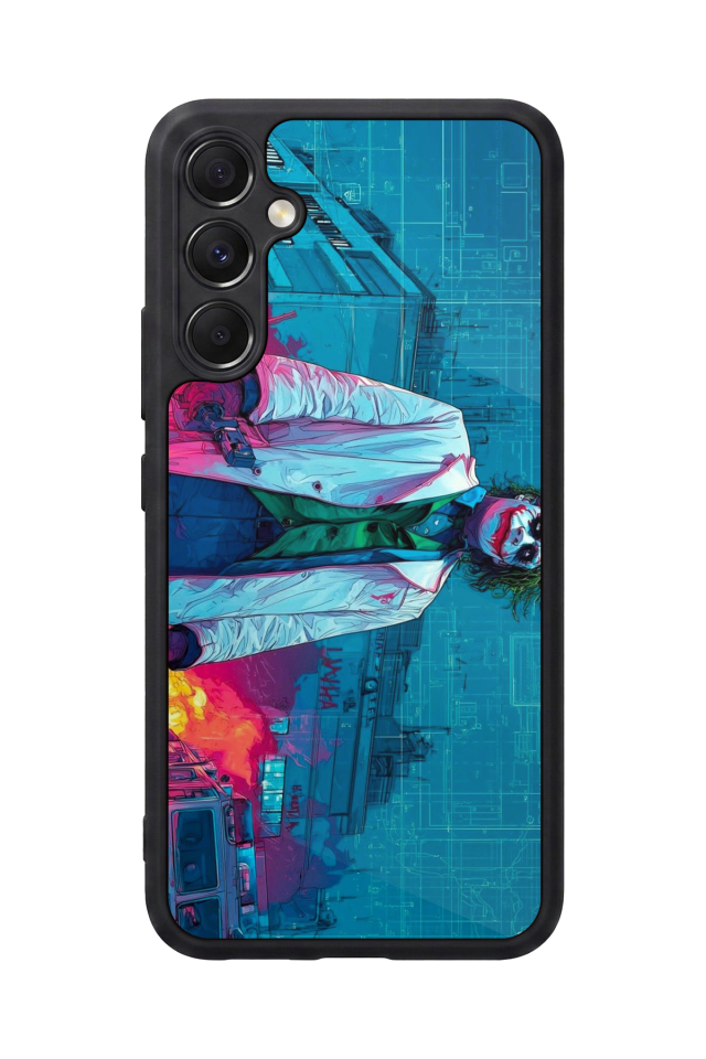 Samsung Galaxy A34 Uyumlu Joker Tasarımlı Glossy Premium Kılıf