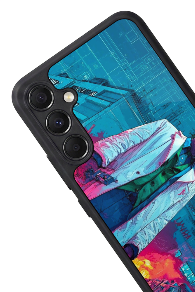 Samsung Galaxy A34 Uyumlu Joker Tasarımlı Glossy Premium Kılıf