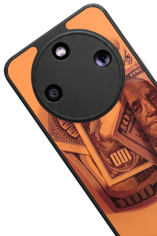 Honor Magic 8 Lite Uyumlu Money Para Tasarımlı Glossy Premium Kılıf