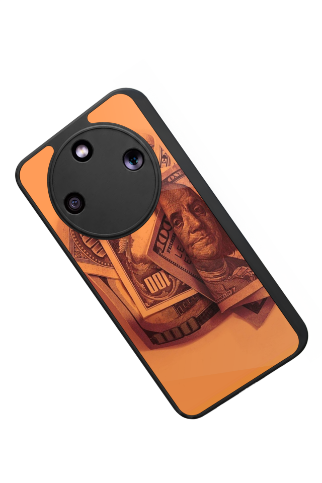 Honor Magic 8 Lite Uyumlu Money Para Tasarımlı Glossy Premium Kılıf
