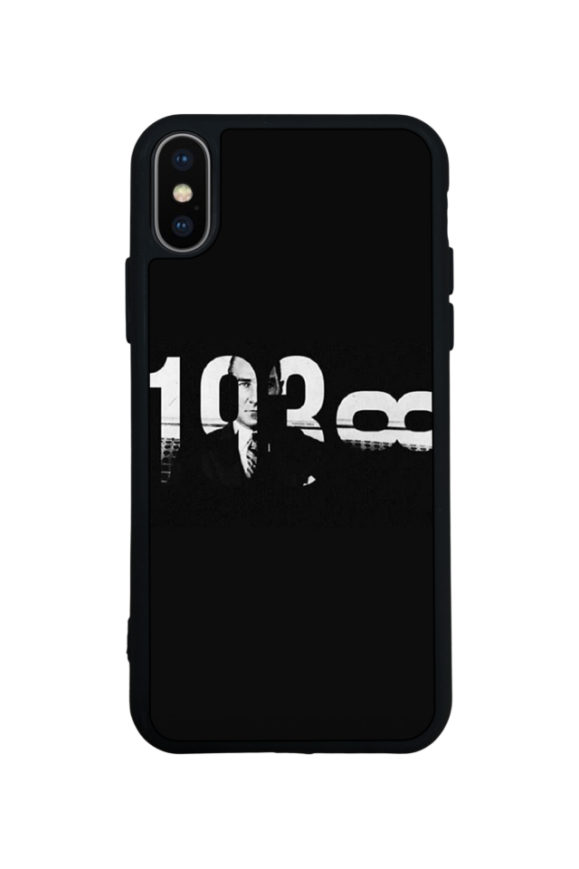 iPhone X/ XS Uyumlu Mustafa Kemal Ataturk Tasarımlı Glossy Premium Kılıf