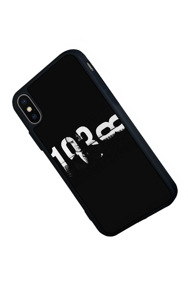 iPhone X/ XS Uyumlu Mustafa Kemal Ataturk Tasarımlı Glossy Premium Kılıf